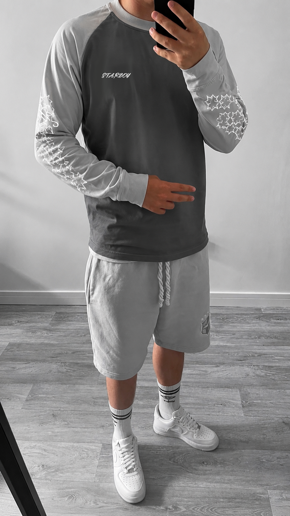 STARBURST LONGSLEEVE (GREY)