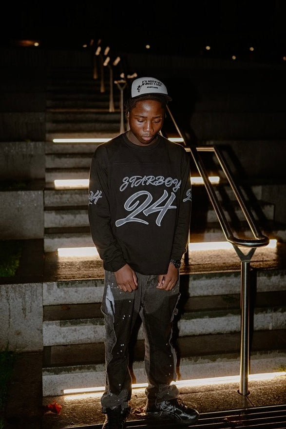 LONG SLEEVE JERSEY (BLACK)