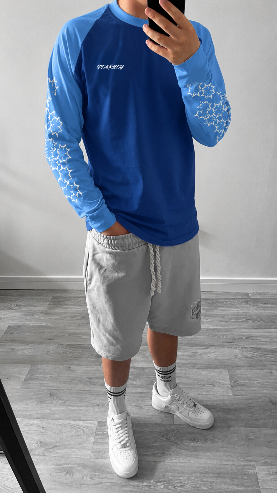 STARBURST LONGSLEEVE (BLUE)