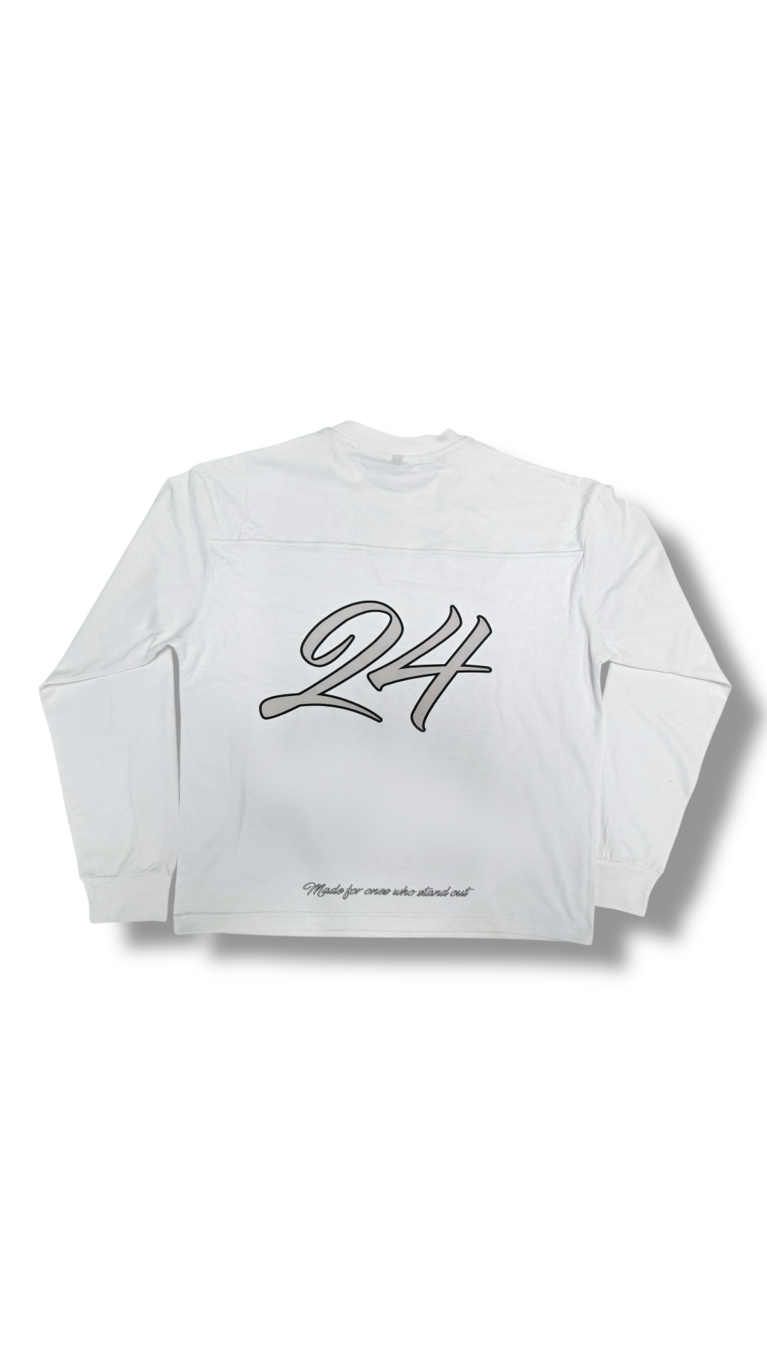 LONG SLEEVE JERSEY ( WHITE )