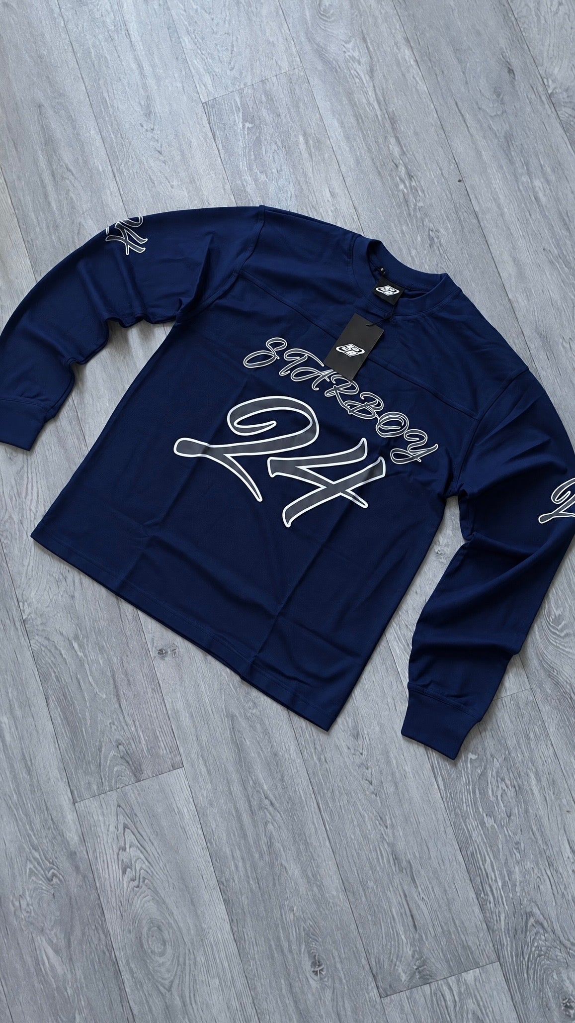 24s LONGSLEEVE (NAVY)