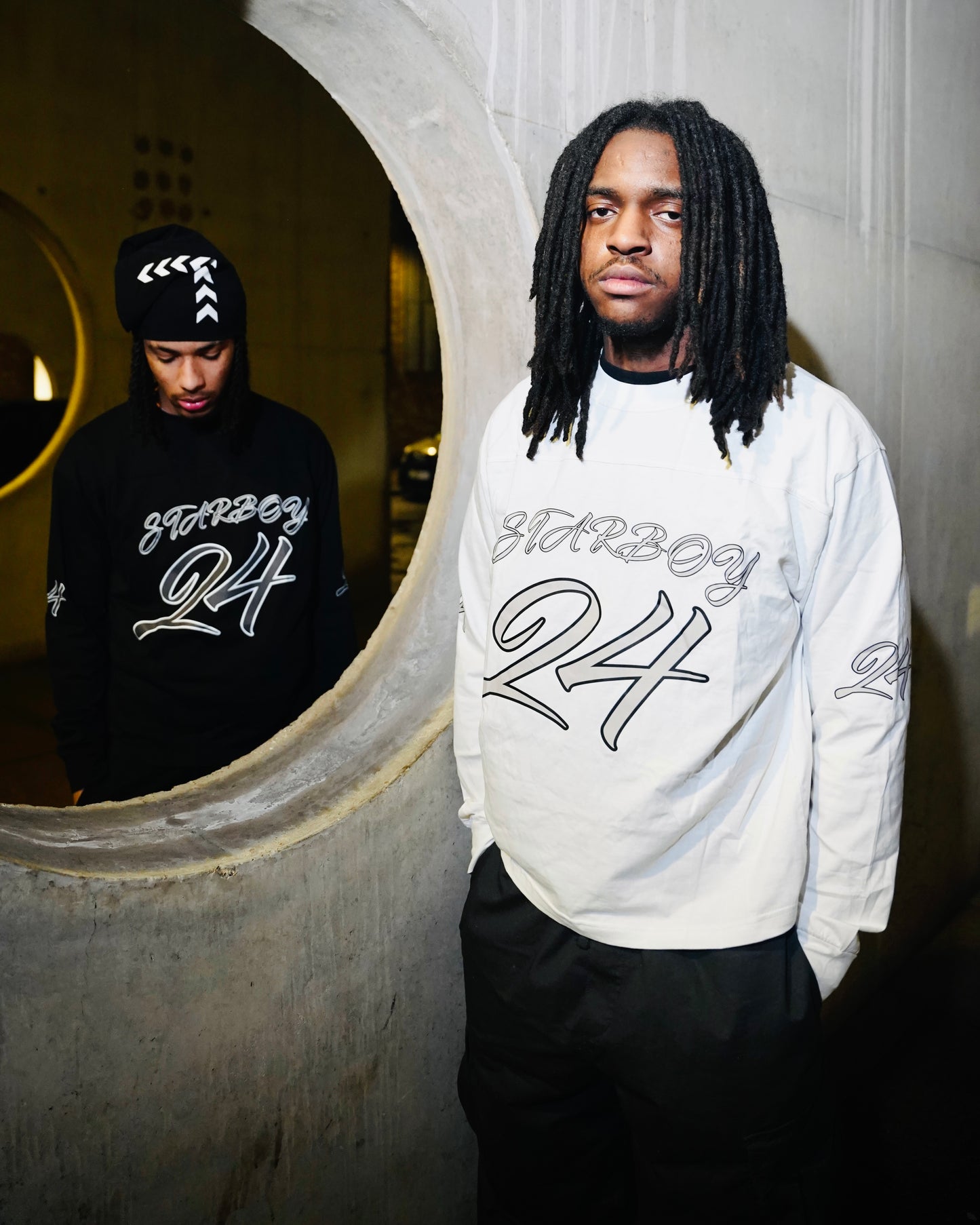 LONG SLEEVE JERSEY ( WHITE )