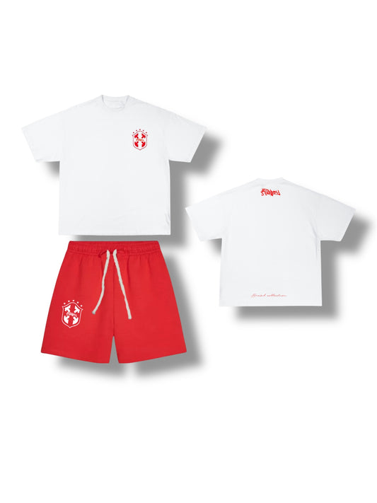 SHORT SET BRAZIL (RED)
