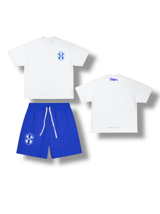 SHORT SET BRAZIL (BLUE)