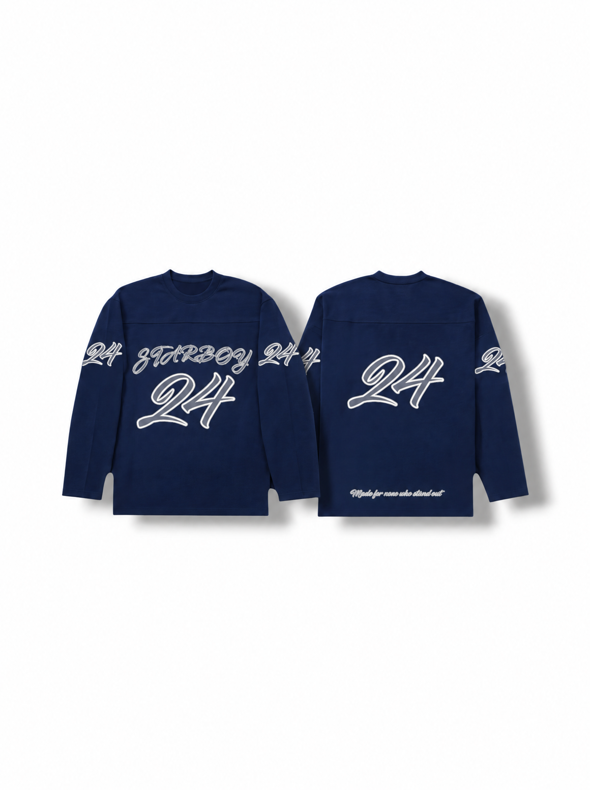 24s LONGSLEEVE (NAVY)