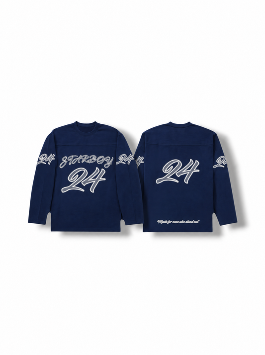 24s LONGSLEEVE (NAVY)