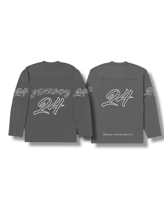 LONG SLEEVE JERSEY (GREY)
