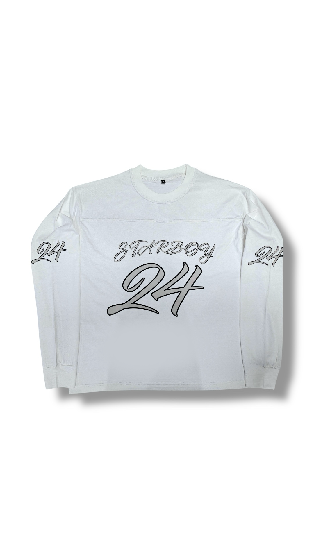LONG SLEEVE JERSEY ( WHITE )