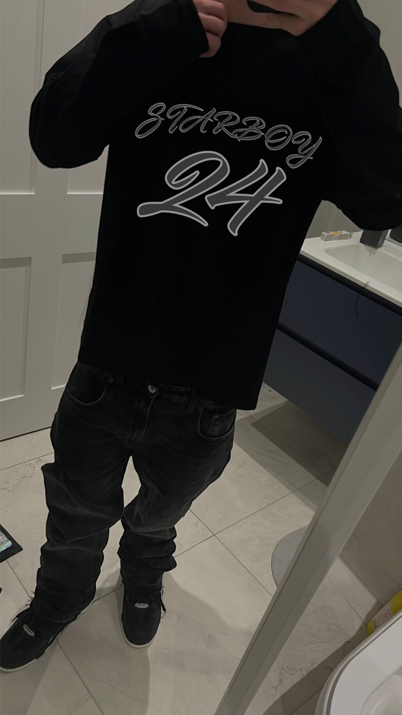 LONG SLEEVE JERSEY (BLACK)